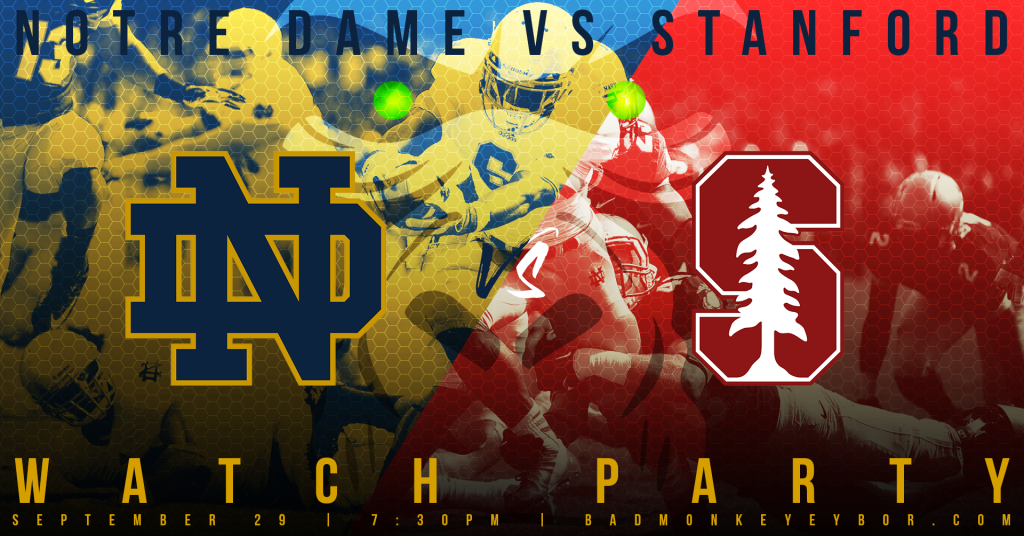notre dame stanford tampa bay ybor city college football