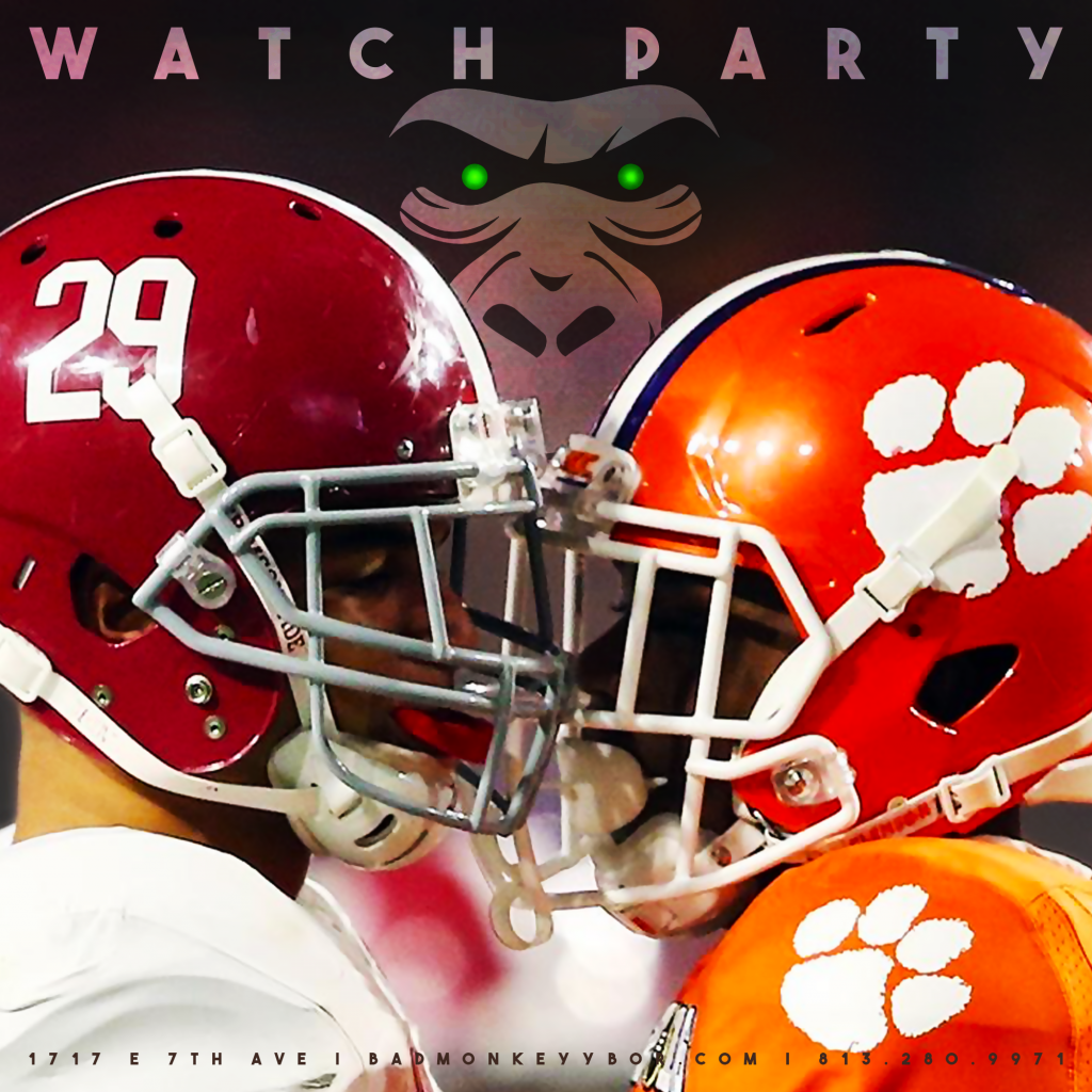 ncaa national championship clemson alabama