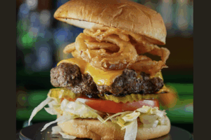 Fried Onion Burger